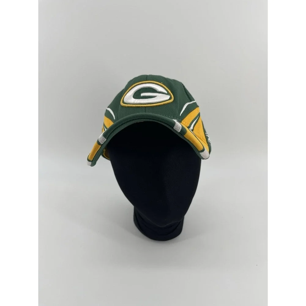 Green Bay Packers‎ Reebok NFL Sideline Hat Cap Green Yellow OSFA